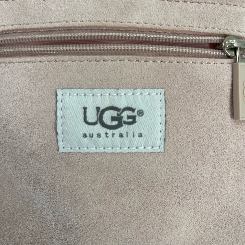 UGG Australia Nordie Light Pink Suede Mini Backpack Purse Cottagecore Coquette - Picture 3 of 15